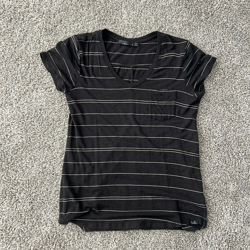 PrAna Striped Tee